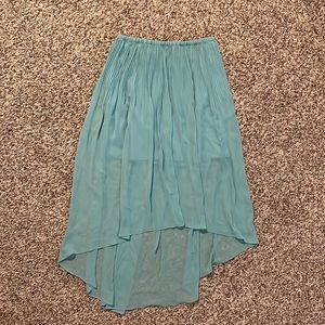 High low skirt